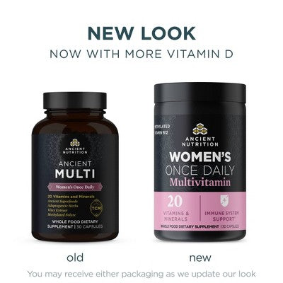 Ancient Nutrition Ancient Multi's Women's Once Daily Capsule - 30ct