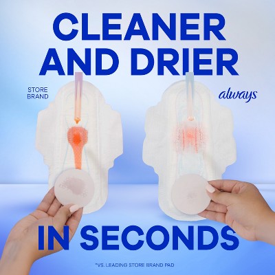 Always Ultra Thin Overnight Pads