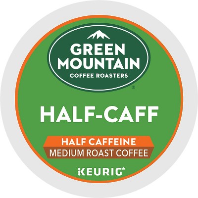 Green Mountain Coffee Medium Roast Half Caff Keurig K-Cup Coffee Pods - 96ct