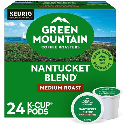 Green Mountain Coffee Nantucket Blend Medium Roast Keurig K-Cup Coffee Pods