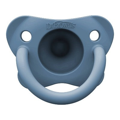 Dr. Brown's HappyPaci One-Piece 100% Silicone Pacifier - 0-6 Months - 3pk