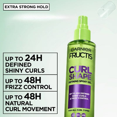 Garnier Fructis Style Curl Shape Defining Spray Gel - 8.5 fl oz