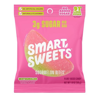 SmartSweets Sourmelon Bites Sour Gummy Candy - 1.8oz
