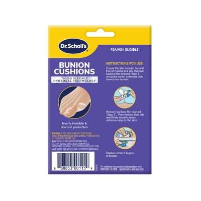 Dr. Scholl's with Hydrogel Technology Bunion Cushion - 5ct