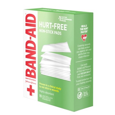 Band-Aid Large Non Stick Pads - 10ct