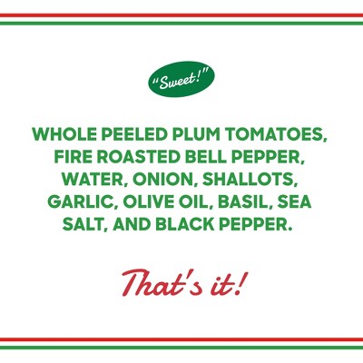 Monte's Tomato and Sweet Pepper Sauce - 24oz: Gluten-Free