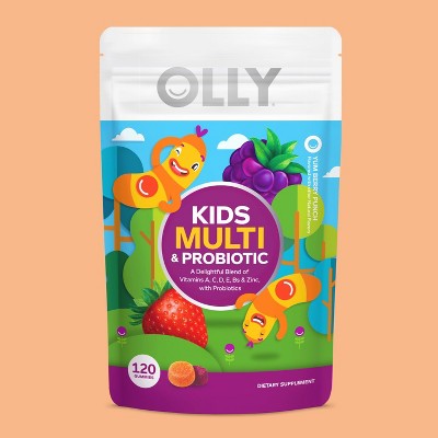 OLLY Kids' Multivitamin + Probiotic Gummies - Berry Punch