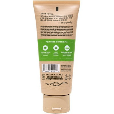 DR. SQUATCH Men's Natural Face Wash - Cool Fresh Aloe - 4oz