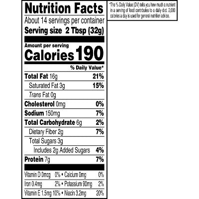 Skippy Creamy Peanut Butter - 16.3oz: Gluten-Free, No Artificial Colors, No Preservatives