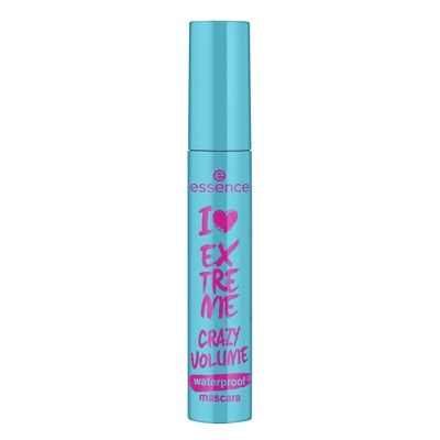 ESSENCE I Love Extreme Crazy Volume Waterproof Mascara - 0.41 fl oz: Vegan, Paraben-Free & Fragrance-Free Makeup