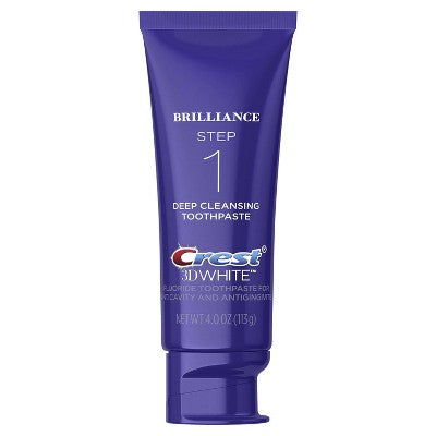Crest 3D White Brilliance Toothpaste and Whitening Gel System, 4.0oz and 2.3oz
