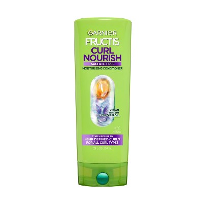 Garnier Fructis Curl Nourish Paraben- Free Infused with Coconut Oil & Glycerin For Dry Hair, Cream, Daily Use