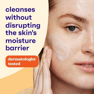 Clean & Clear Morning Burst Oil-Free Facial Cleanser with Brightening Vitamin C for all Skin Types - 8 fl oz