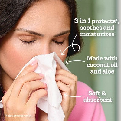 Kleenex Lotion 3-Ply Facial Tissue - 4pk/240ct