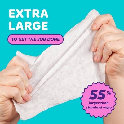 Bim Bam Boo Bamboo Flushable Wipes - 3pk/42ct
