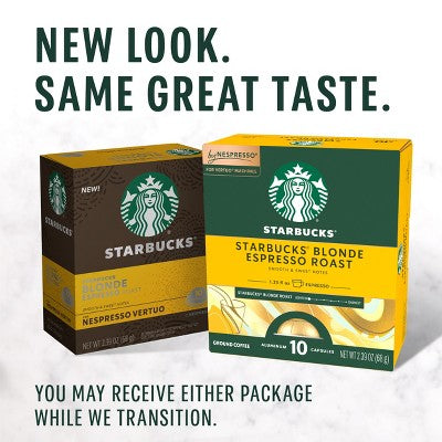 Starbucks by Nespresso Vertuo Line Blonde Espresso