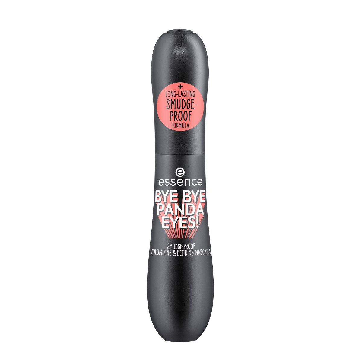 essence Bye Bye Panda Eyes Tubing Mascara, Smudge-Proof Volumizing