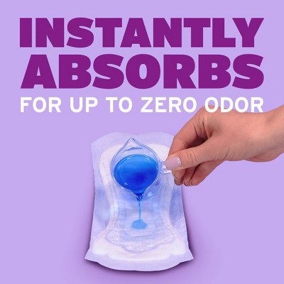 Poise Incontinence Bladder Control & Postpartum Pads - Moderate Absorbency