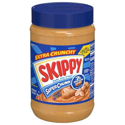 Skippy Chunky Peanut Butter - 40oz: Gluten-Free