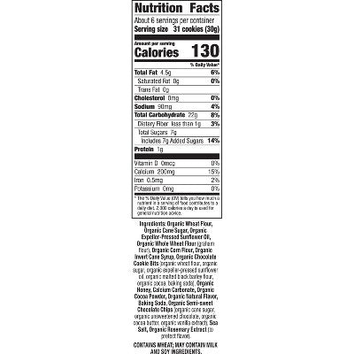 Annie's Organic Friends Bunny Grahams Chocolate Chip & Honey Baked Snacks - 7oz