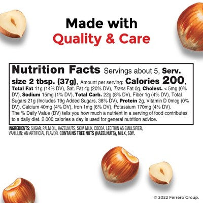 Nutella Hazelnut Spread w/ Cocoa - 7.7oz