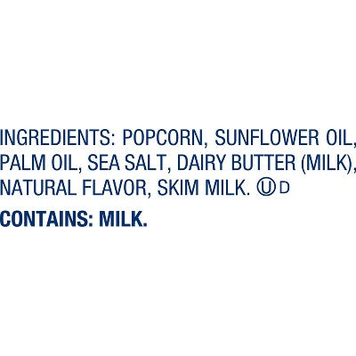 SkinnyPop Butter Microwave Popcorn Multipack - 16.8oz/6ct