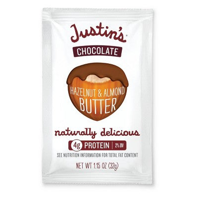 Justin's Chocolate Hazelnut Butter Blend - 1.15oz: Certified Gluten-Free
