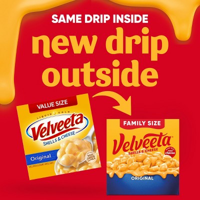Velveeta Shells & Cheese Original Mac and Cheese Dinner Value Size - 24oz