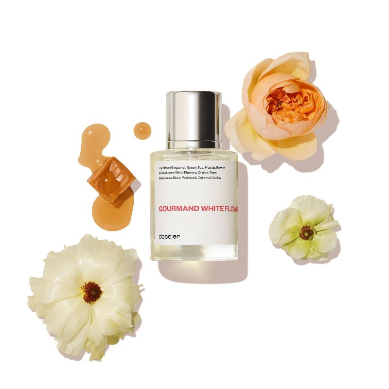 Dossier Women's Perfume, Sweet & Sexy Gourmand Floral, 50ml - Gourmand White Flower