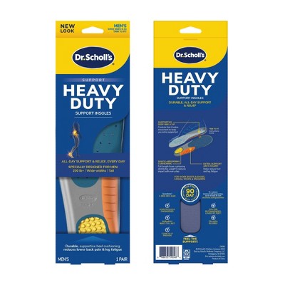 Dr. Scholl's Heavy Duty Support Shoe Insoles for Men - 1 Pair - Size 8-14