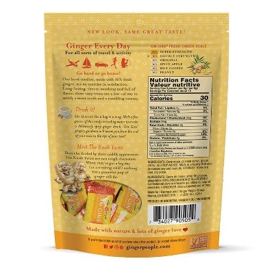 The Ginger People Gin - Gins Hard Candy - 3oz