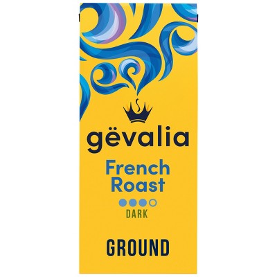Gevalia French Dark Roast Ground Coffee - 12oz: Arabica Beans