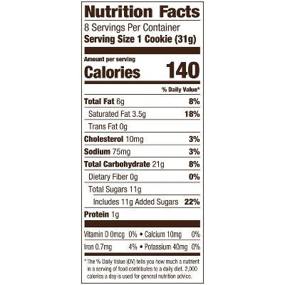 Pepperidge Farm Montauk Soft Baked Milk Chocolate Cookies - 8.6oz: No Artificial Colors