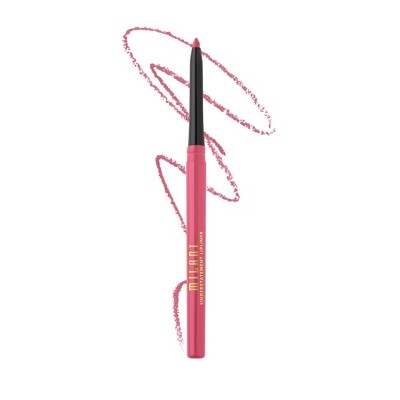 Milani Understatement Lip Liner Audacious Pink 130 - 0.012oz: Velvet Finish, Pencil Form, Single Container