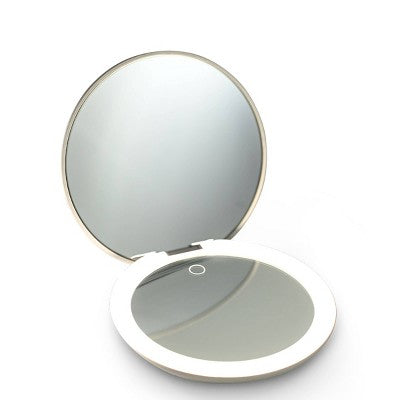 Ilios Lighting Rechargeable LED Compact Makeup Mirror - Beauty Studio
