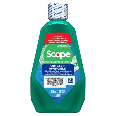 Crest Scope Outlast Mouthwash - Fresh Mint