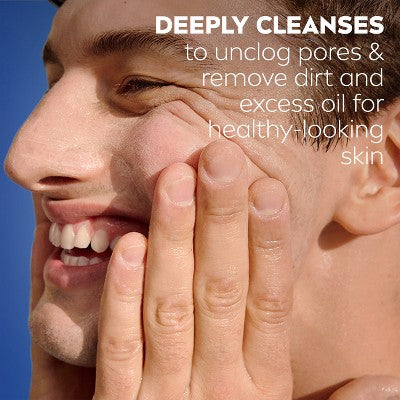 NIVEA Men Maximum Hydration Deep Cleaning Face Scrub with Aloe Vera - 4.4oz