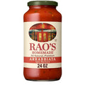Rao's Homemade Arrabbiata Sauce Spicy Tomato Sauce & Pasta Sauce Premium Quality All Natural Keto Friendly & Carb Conscious - 24 oz