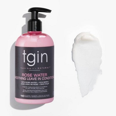 TGIN Rose Water Smoothing Leave-In Conditioner - 13 fl oz