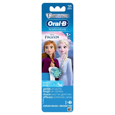 Oral-B Kids Extra Soft Replacement Brush Heads featuring Disney's Frozen - 2ct