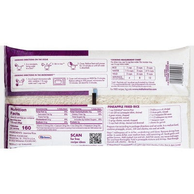 Mahatma Jasmine Rice - 5lb