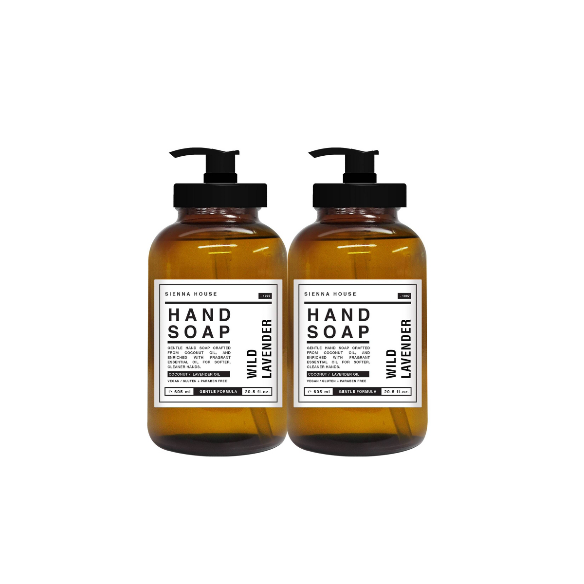 Sienna House Plastic Hand Soaps - 20.5 fl oz/2pk