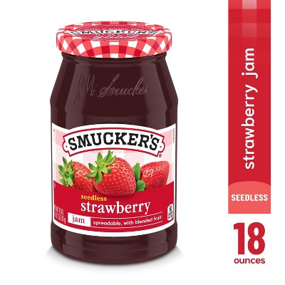 Smucker's Seedless Strawberry Jam - 18oz