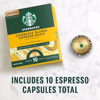 Starbucks by Nespresso Vertuo Line Blonde Espresso