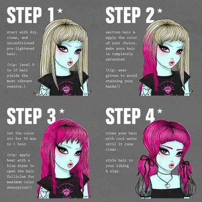Manic Panic Classic Temporary Hair Color - 4oz