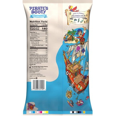 Pirate's Booty Aged White Cheddar Cheese Puffs - 4oz: Certified Gluten-Free