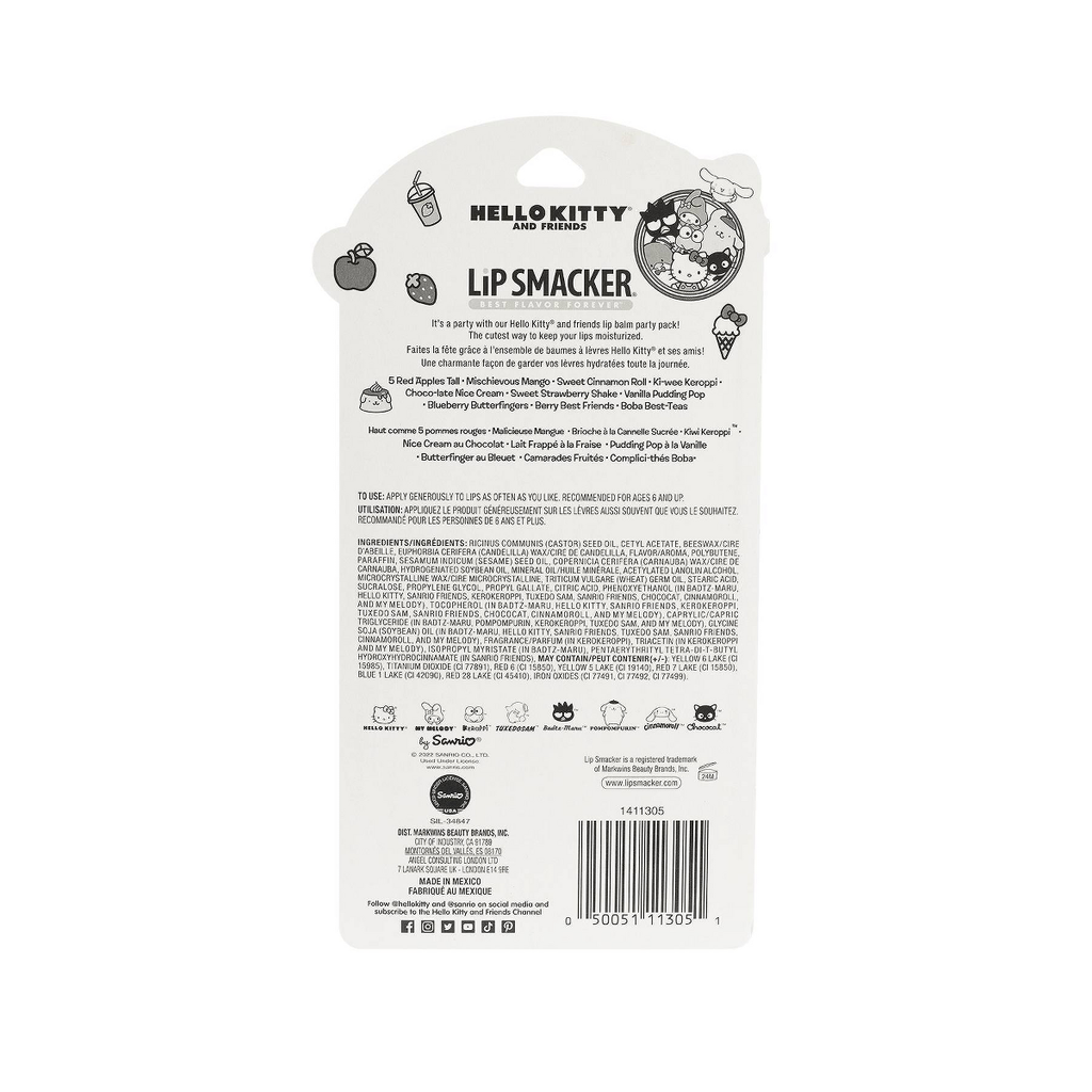 Lip Smackers Hello Kitty Party Pack - 10pc - 1.4oz