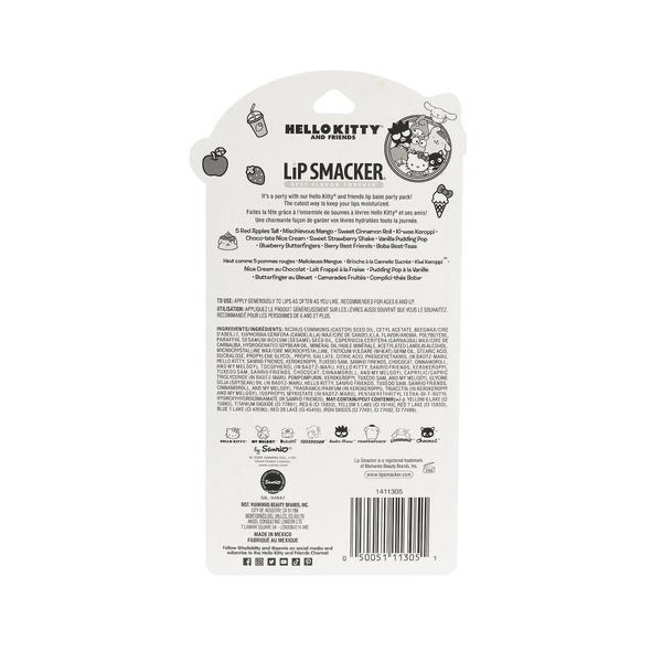 Lip Smackers Hello Kitty Party Pack - 10pc - 1.4oz