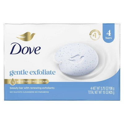 Dove Beauty Gentle Exfoliating Beauty Bar Soap