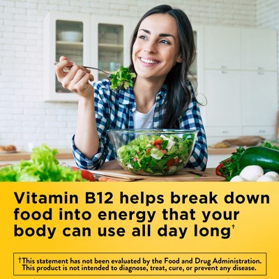 Nature Made Extra Strength Vitamin B12 2500 mcg, B12 Vitamin Tablets, Energy Metabolism Support, USP Verified - 60ct